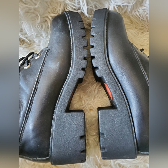 HARLEY DAVIDSON|WOMENS BLACK MOTORCYCLE BOOTS| SIZE 6.5 - Picture 11 of 12